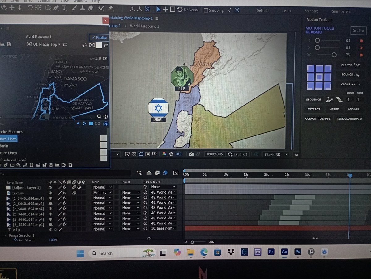 ElCharlie___'s tweet image. Trabajando en el vídeo sobre la guerra civil de Líbano
