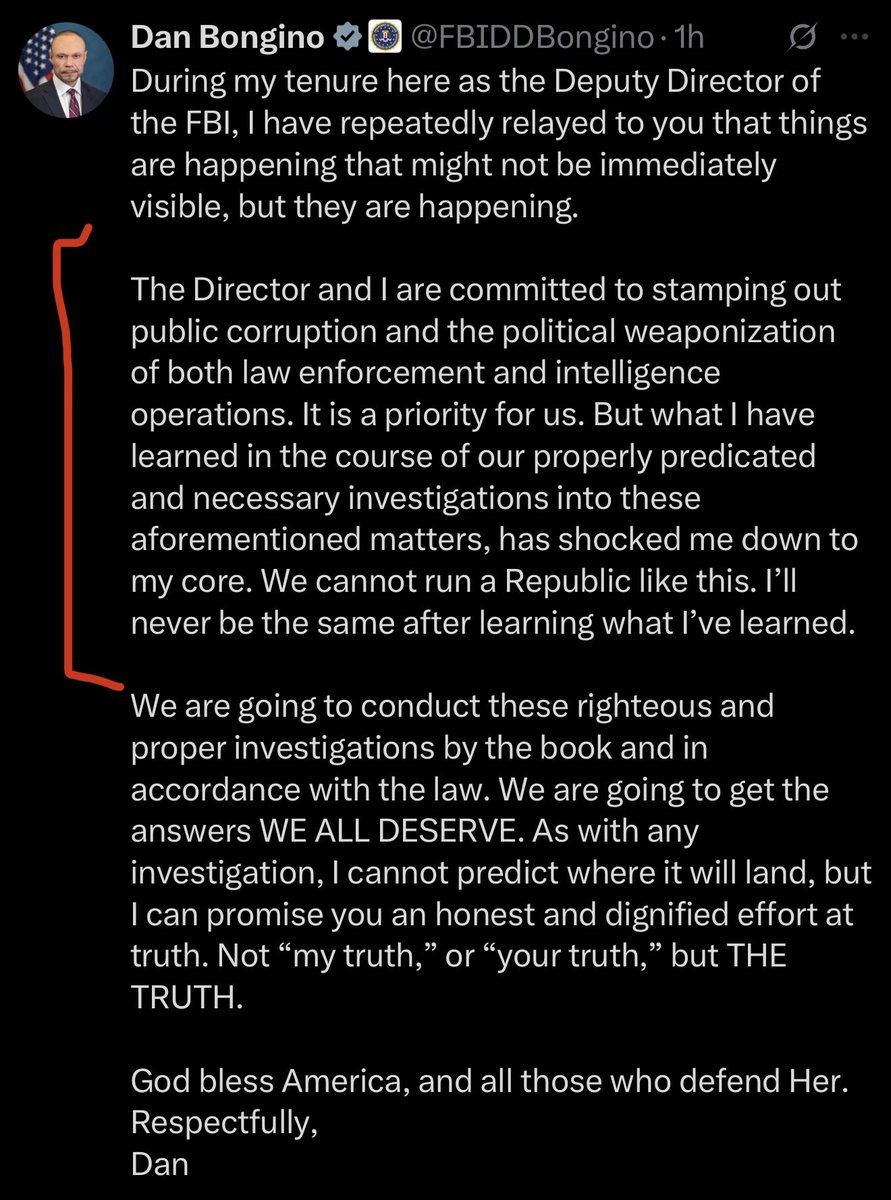 swterry911's tweet image. Even Dan Bongino is shocked at what he has seen in our corrupt government. 😳