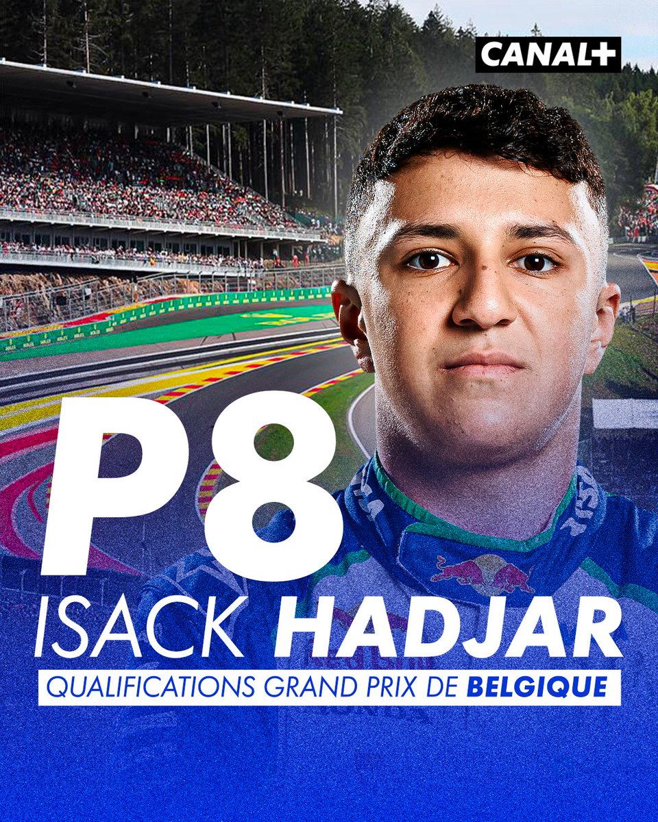 CanalplusF1's tweet image. Les positions sur la grille de nos Français à Spa, pour le Grand Prix de Belgique 😏⬇️
#BelgianGP #F1