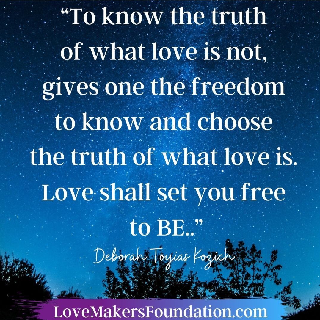 LovemakersF's tweet image. Choose #Love
Lovemakersfoundation.com
Makingfriendswithforgiveness.com
#choosefreedom
Connect with your own inner Truth
Identify what Love is not
Set yourself free in Love's Absolute power of #IAM
Whatever "Absolute Love" is you are too. #loveshallsetyoufree #becomelove