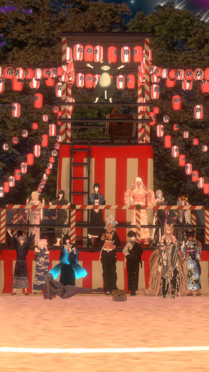 CONNECT_1112's tweet image. #VRC_CONNECT
CONNECT浴衣デーありがとうございました!
リアルVketと日程がかぶっていた事もあり
普段よりは静かめでしたが、穏やかに楽しく過ごすのもいいですね!
またのご参加お待ちしております!
次回はおそらく水着デーです!