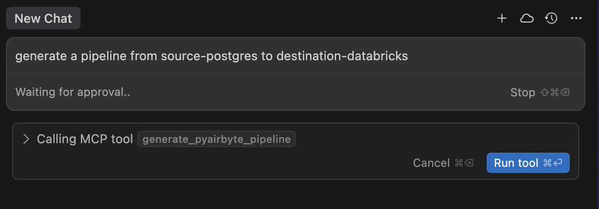 AirbyteHQ's tweet image. Dive into the tech behind Airbyte's PyAirbyte MCP server! 🤖 We're sharing how we built this powerful tool that lets AI craft complete data pipelines from simple prompts.
It leverages gpt-4o and context from our 600+ connectors for smarter, automated data engineering.
Get the…