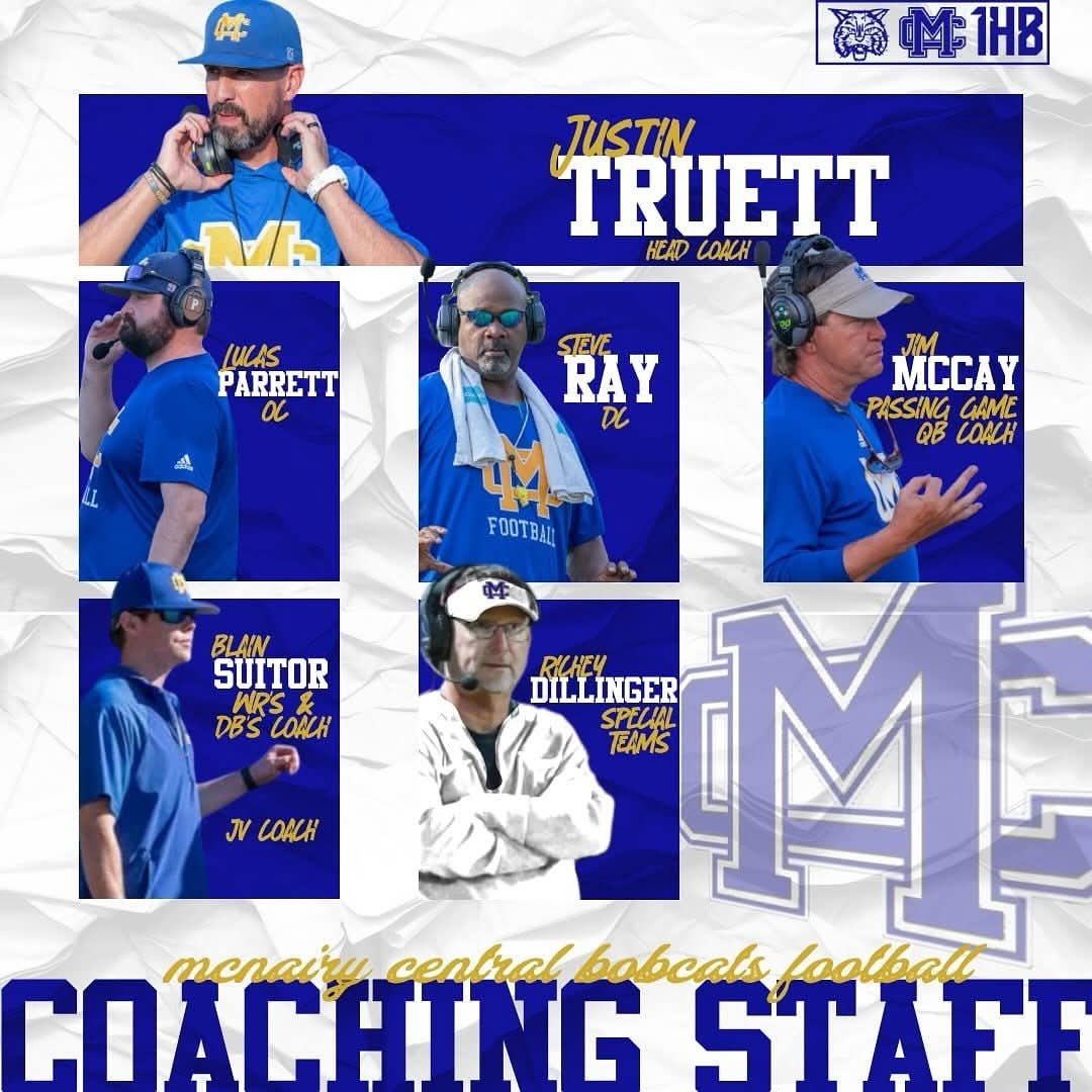 New opportunity at Mcnairy Central! I'm excited! #GoBobcats