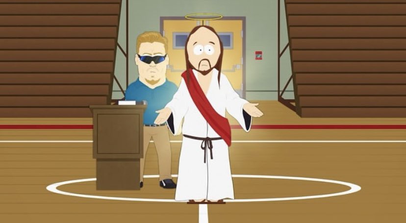 WokeParkUpdates's tweet image. Official South Park account via Instagram: “New episode now streaming and catch up on all 26 seasons on Paramount+! #SouthPark”