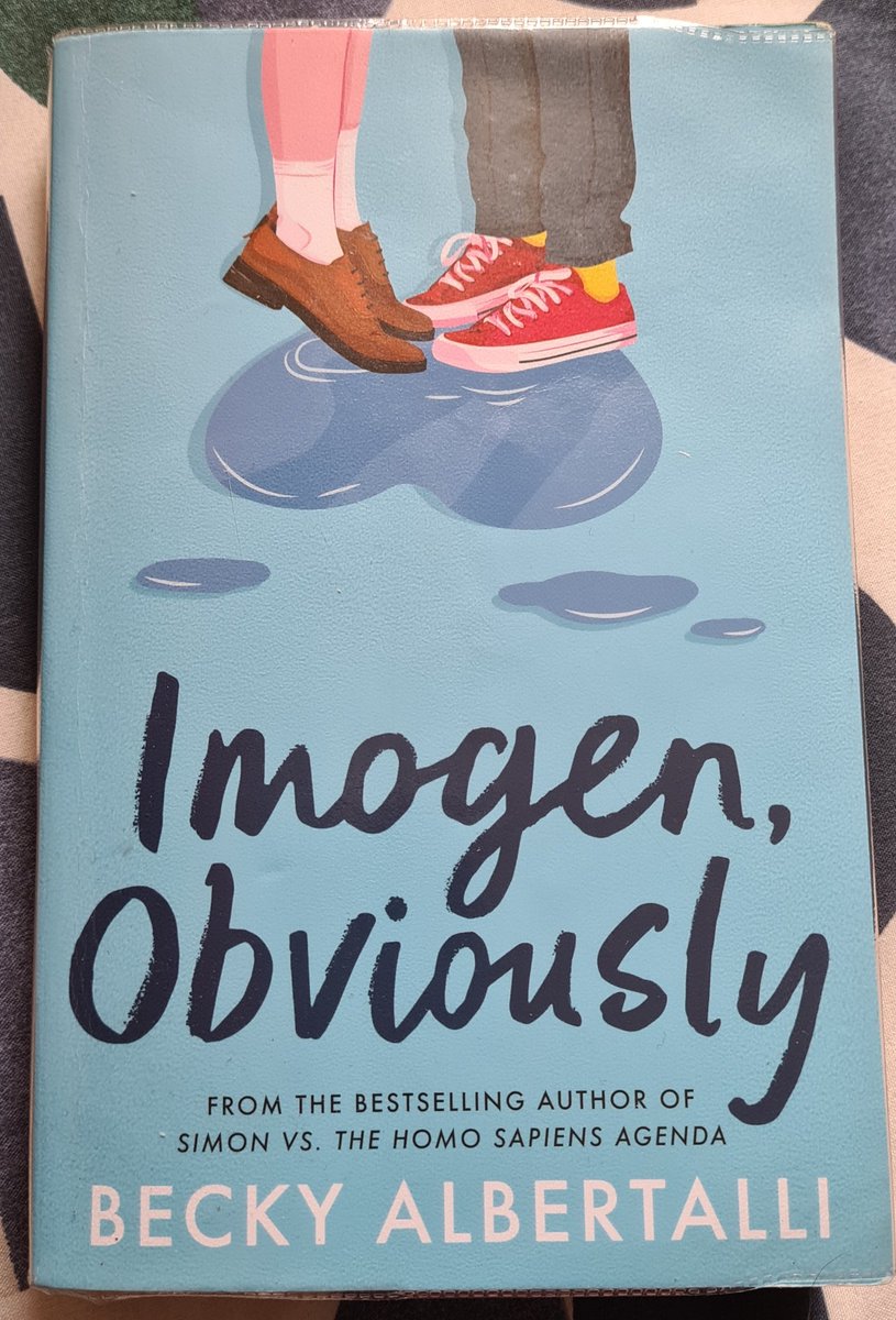 gemmasbookshelf's tweet image. My next read is Imogen, Obviously by Becky Albertalli! ๐
What are you reading this weekend?