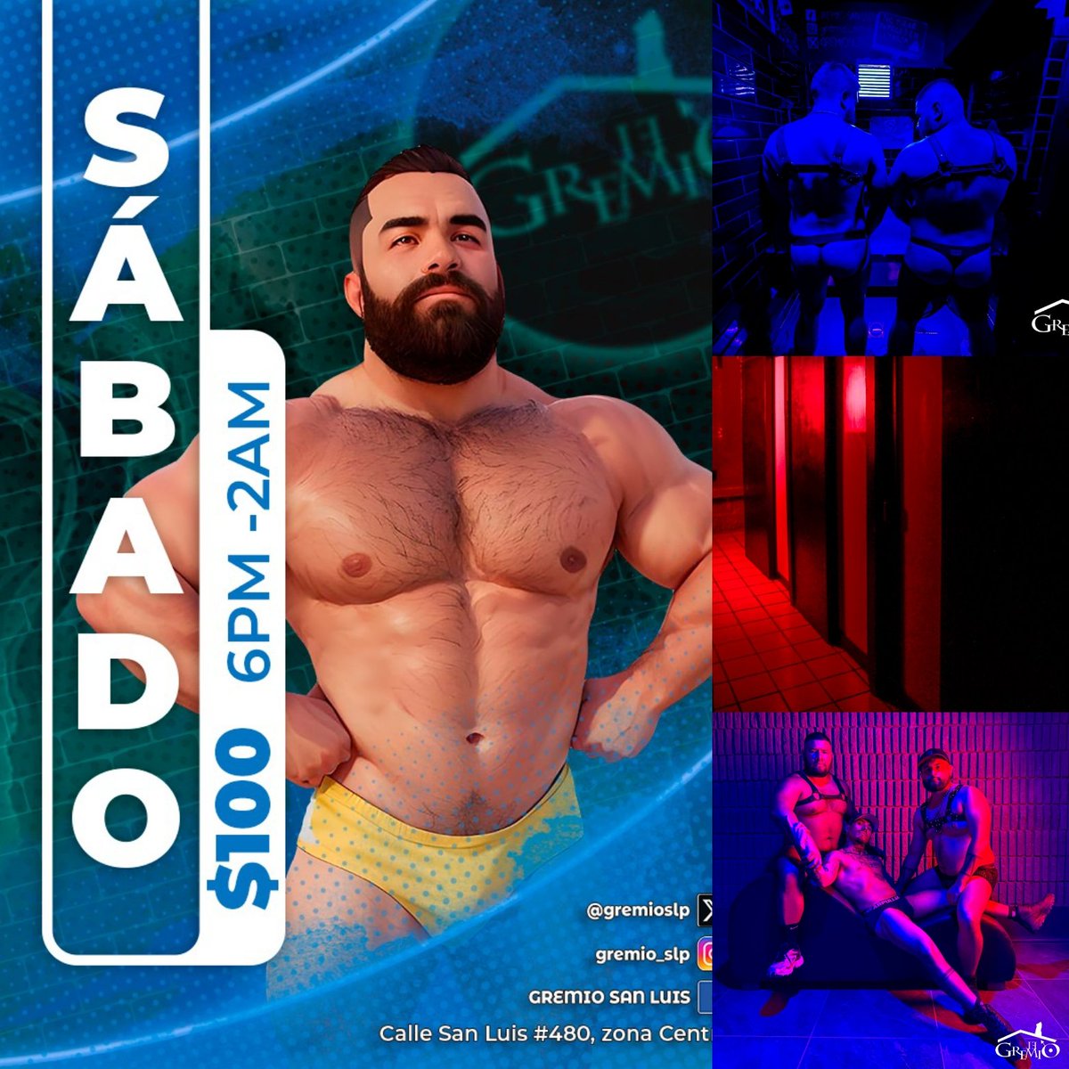 gremioslp's tweet image. Dejate venir 💦, por qué si ayer estuvo chingon, hoy #SabadoDeMorboYProvocación gozaras, disfrutaras para que llegues a tu casa relajado en cualquiera de nuestros tres niveles, que están de lo más
#Crusing #Terraza #GaySLP