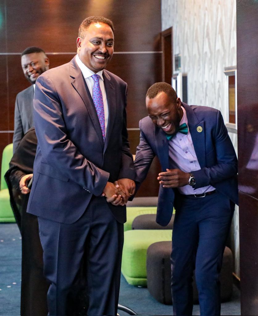 augustineokindo's tweet image. IGAD's commitment to regional integration is truly praiseworthy. Thanks, @FabiusMulongo, for shedding light on this. Huge props to the entire IGAD team, led by the inspirational H.E. @Drworkneh, for your remarkable efforts in advancing our region.
