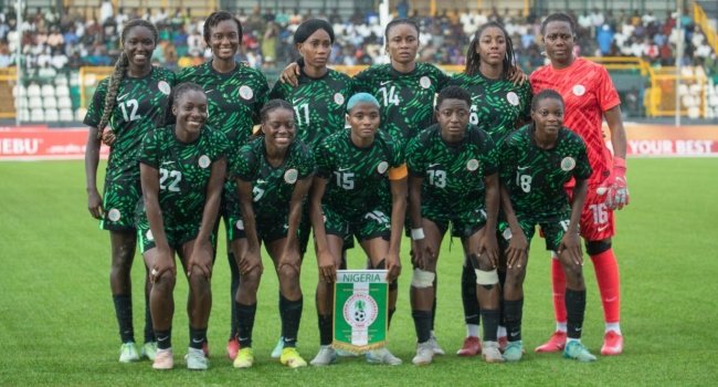 Ochuwamiracle's tweet image. NEWS FLASH: Bring the trophy home, Tinubu tells Super Falcons