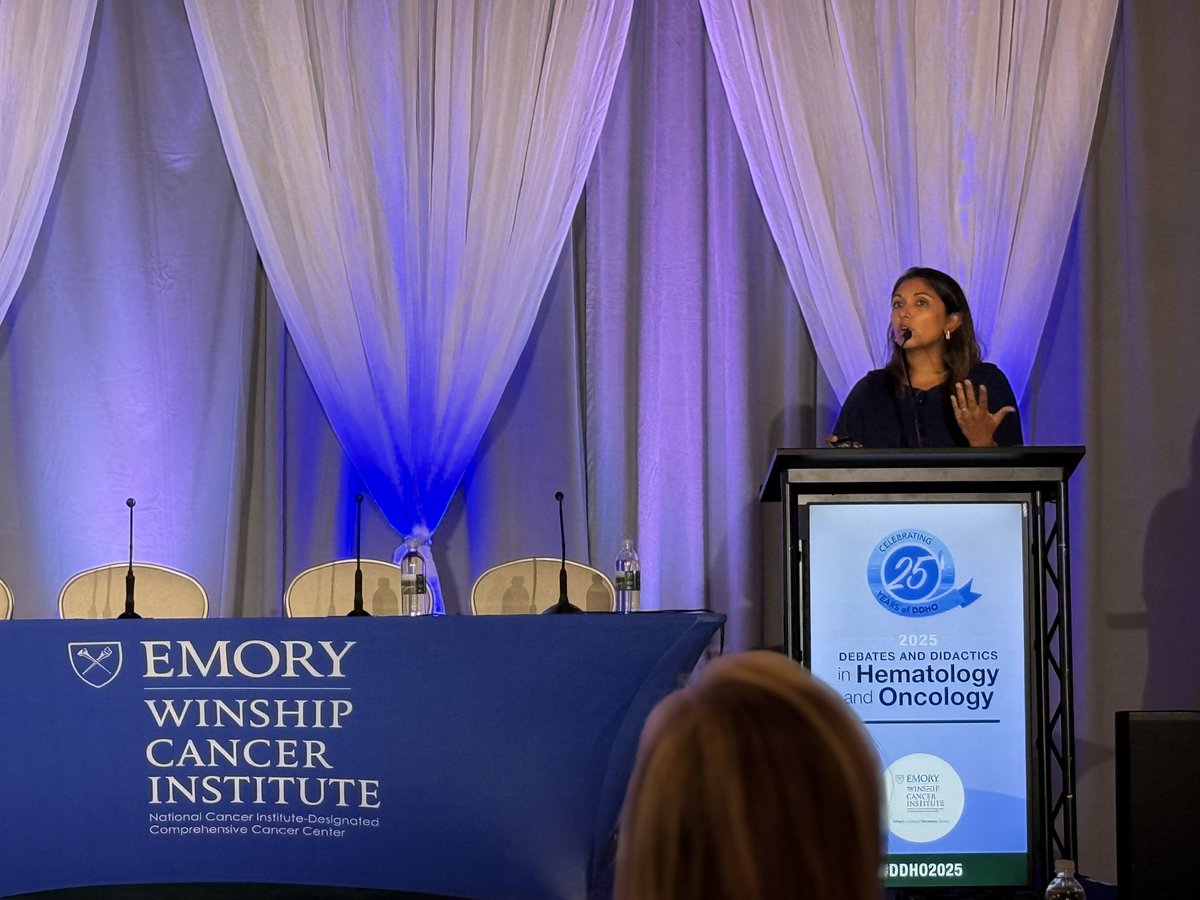 At #DDHO2025, Winship hematologist and medical oncologist Nisha Joseph, MD, explores Quadruplets vs Triplets for Elderly Patients with Multiple Myeloma.