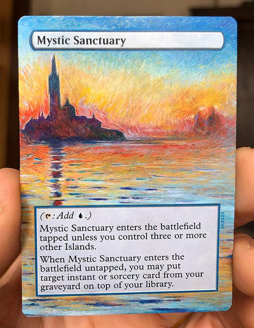 klug_alters's tweet image. My tiny reproduction of Monet's 'San Giorgio Maggiore at Dusk'.