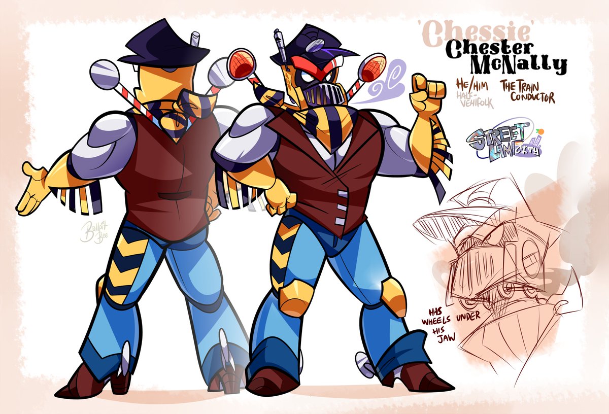 BallpitBee's tweet image. ALRIGHTY ALRIGHTY ALRIGHTY. Ive done this before, but I wanna try again since I got more followers.
I try very hard to make my OCs whole deal be pretty obvious from their design (at least surface level)-
What do you assume these characters are about just by lookin at em?