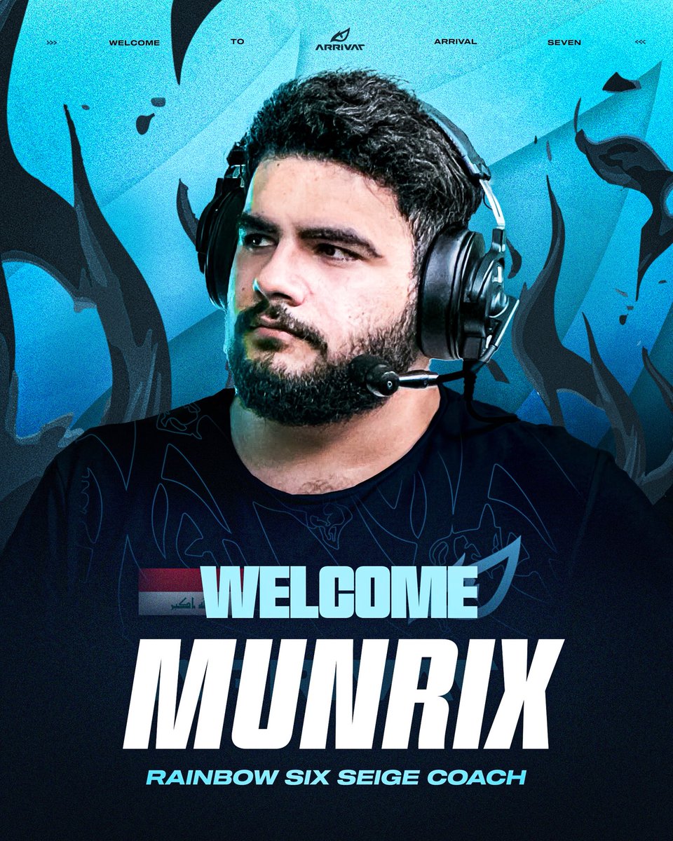 ORG_A7's tweet image. 🥶 Roster Update
Please welcome our newest addition to our coaching staff, @munrix_r6 🪽
@cracked_media | #RainbowSixSiege