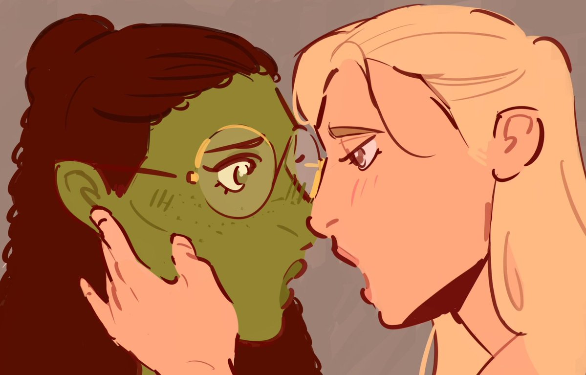 spawnofarse's tweet image. (Doodle) heart to heart #gelphie