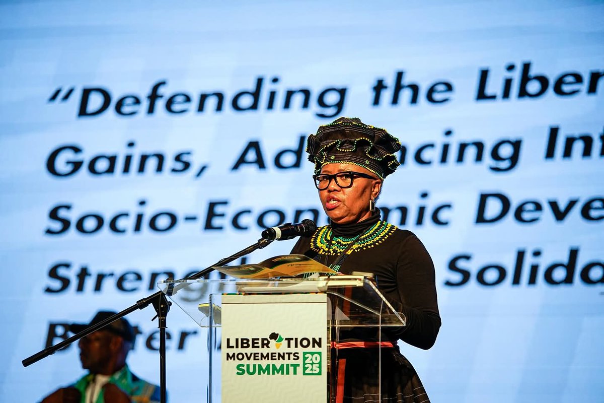 ANCLimpopo's tweet image. The Liberation Movements Summit 2025 continues with robust engagements. Currently underway is a panel discussion on Resisting External Pressures and Advancing Regional Collaboration, as movements unite to defend sovereignty and deepen solidarity across the continent.…