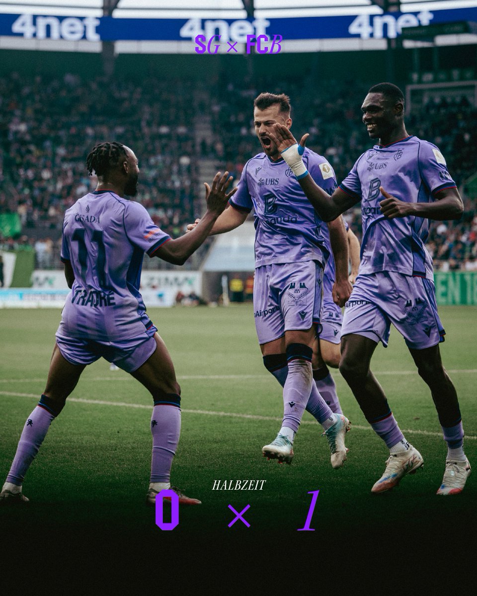 FCBasel1893's tweet image. โธ๏ธ 1:0 zur Halbzyt gege dr FC St.Galle. Witer so โค๏ธ๐
Traorรฉs Schuss wird zum Eigentor โ Lukas Gรถrtler trifft ins eigene Netz โฝ
#FCBasel1893 #AlliZรคmme #imRotblaueRusch #rotblaulive
