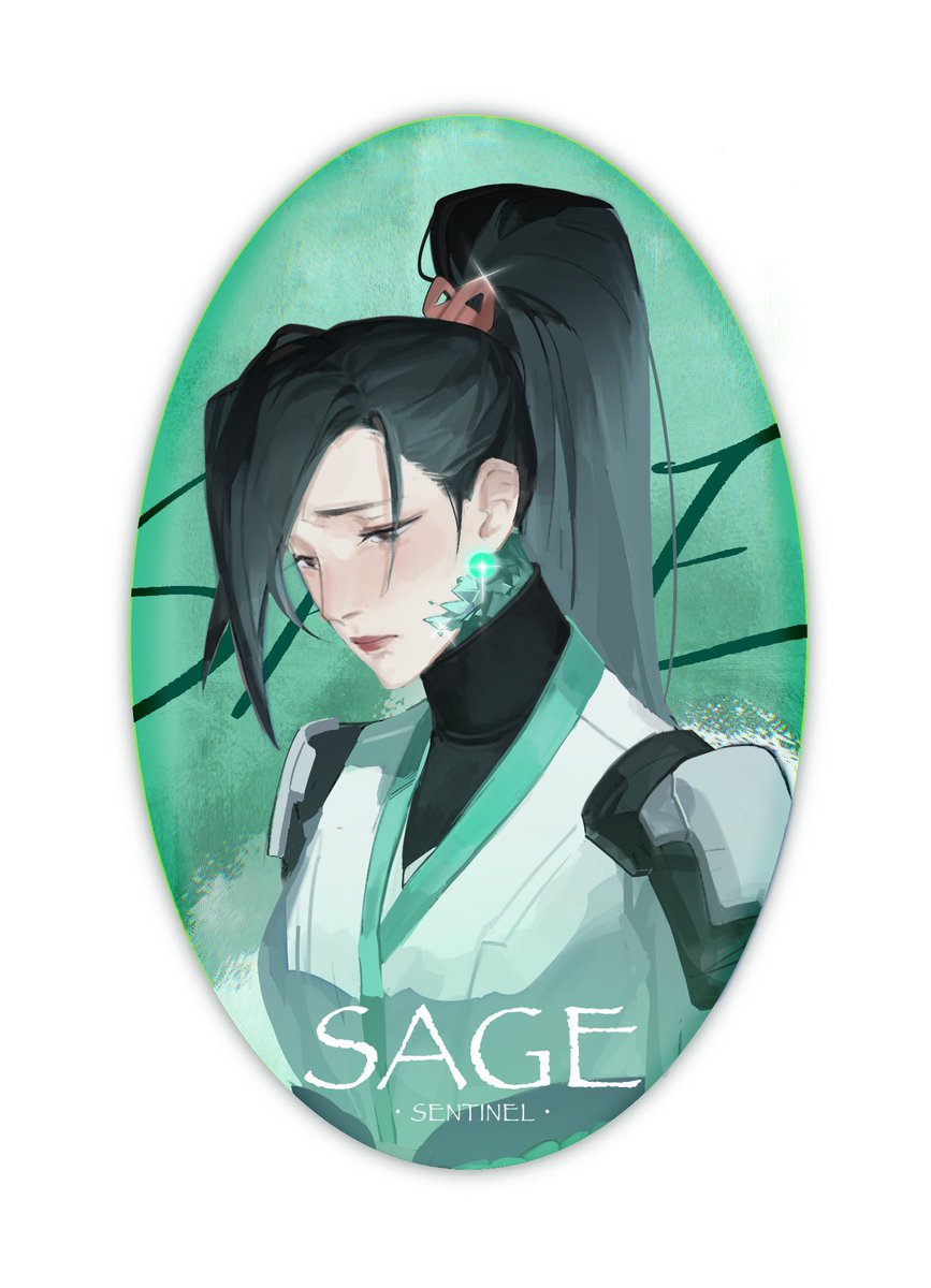 ivy1018Ad's tweet image. #sage #ValorantArt