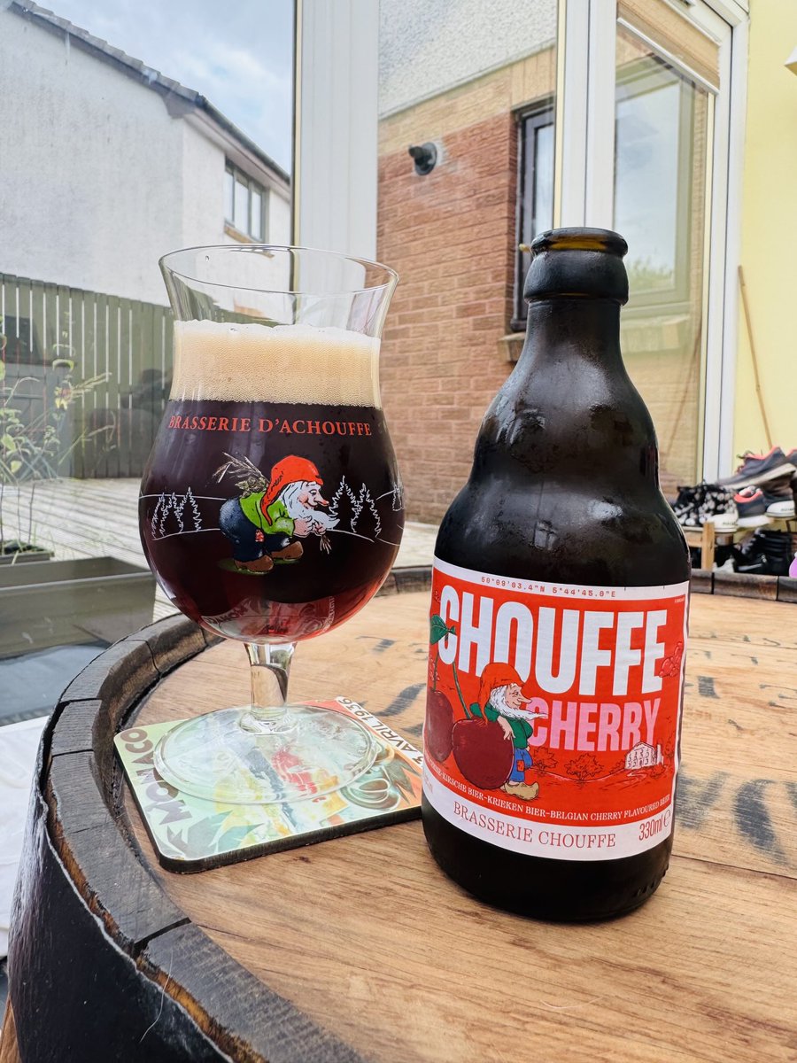 Chouffe Cherry 🇧🇪🍺😀
