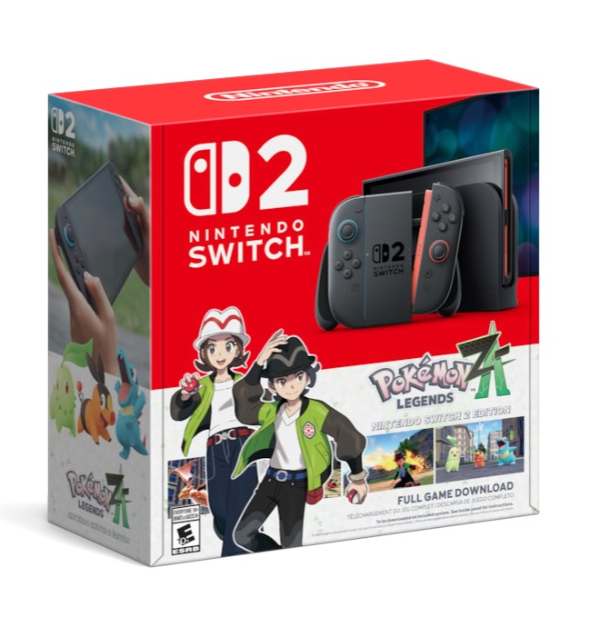 Lbabinz's tweet image. ICYMI - Pokémon Legends: Z-A Switch 2 Console Bundle is up for pre-order ($699.99)
Amazon lbabi.nz/BmDemd
Best Buy lbabi.nz/KcSjgG
Nintendo lbabi.nz/KTq8rY
EB Games lbabi.nz/1HR7AJ #ad
