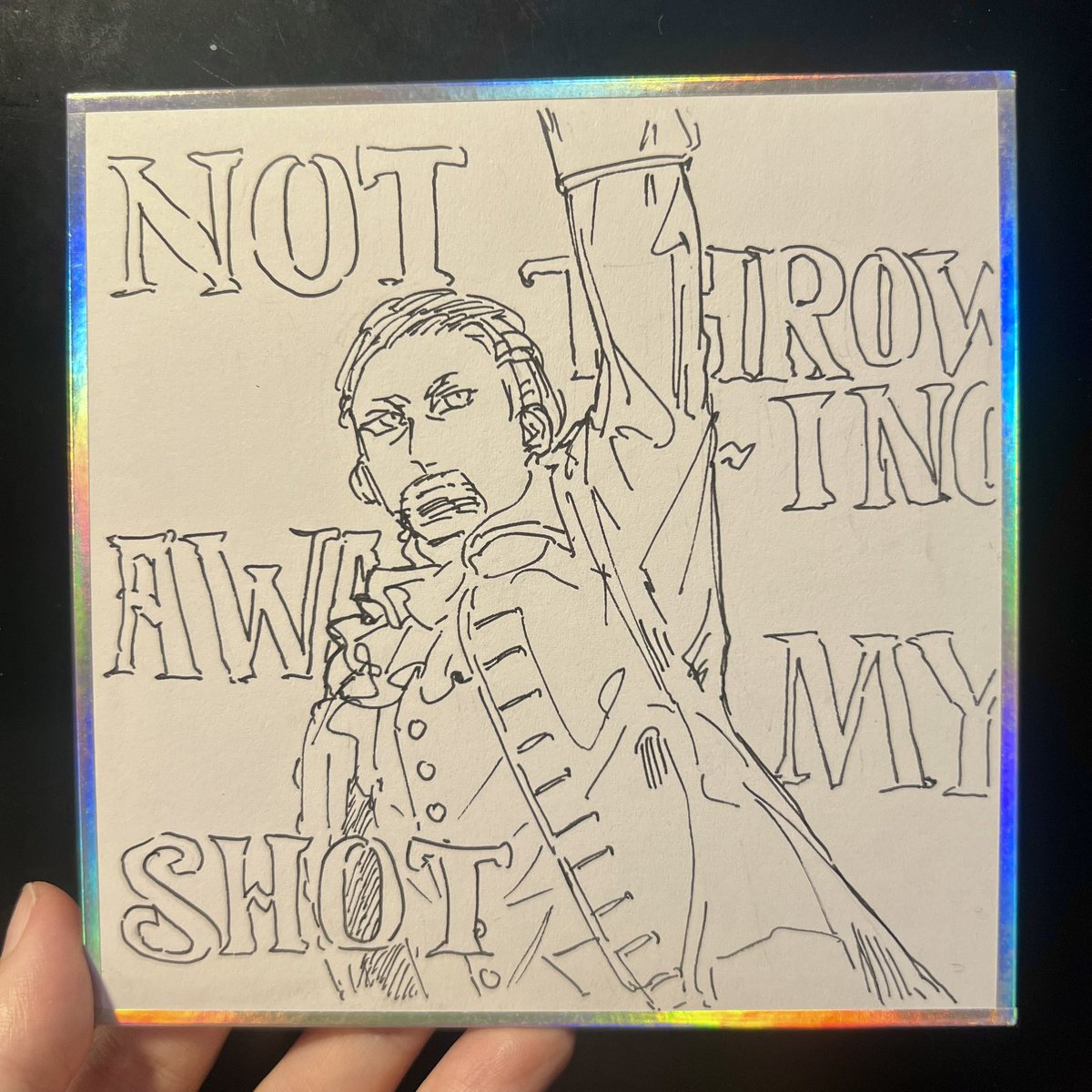 striyuyu's tweet image. does anyone watch hamilton