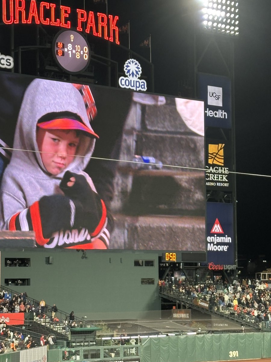 I was there! The green/yellow CalPoly hoodies threw me off initially as A’s fans lol