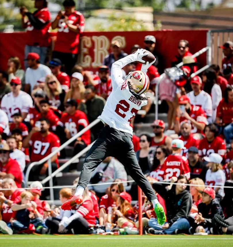 thewaynebreezie's tweet image. #49ers S Ji’Ayir Brown is going to have a Pro Bowl Season ✌🏾