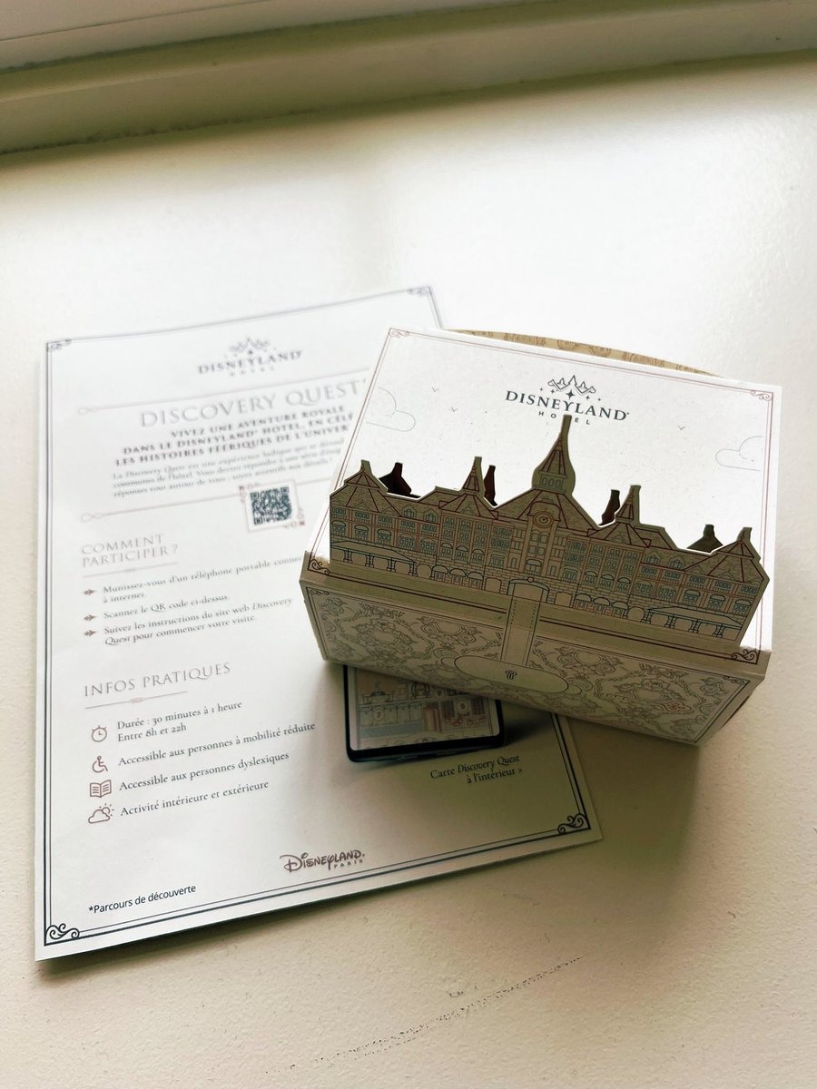 J’ai fait deux Discovery Quest dans les hôtels Disney cet après midi et c’était vraiment fun.