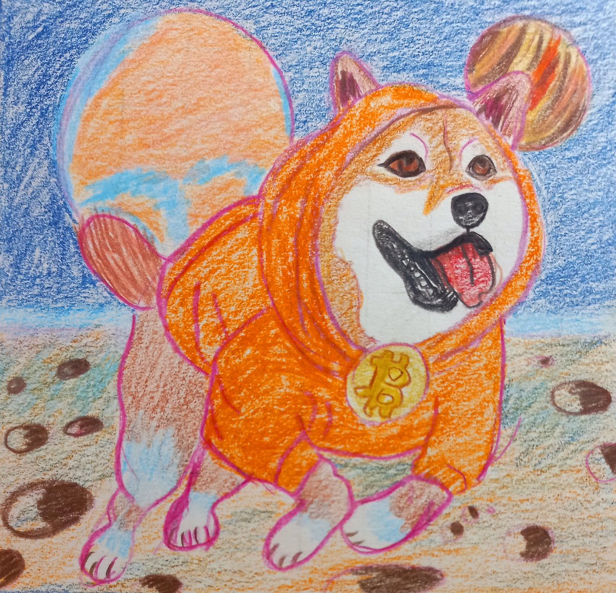 Good morning, $DOG crew! Wishing you an epic weekend filled with good vibes and great opportunities! Let’s keep pushing $DOG to the moon!
Colored pencil 🎨 
<a href="/LeonidasNFT/">Leonidas 🧡 $DOG</a> <a href="/MrKeyway/">Keyway</a>