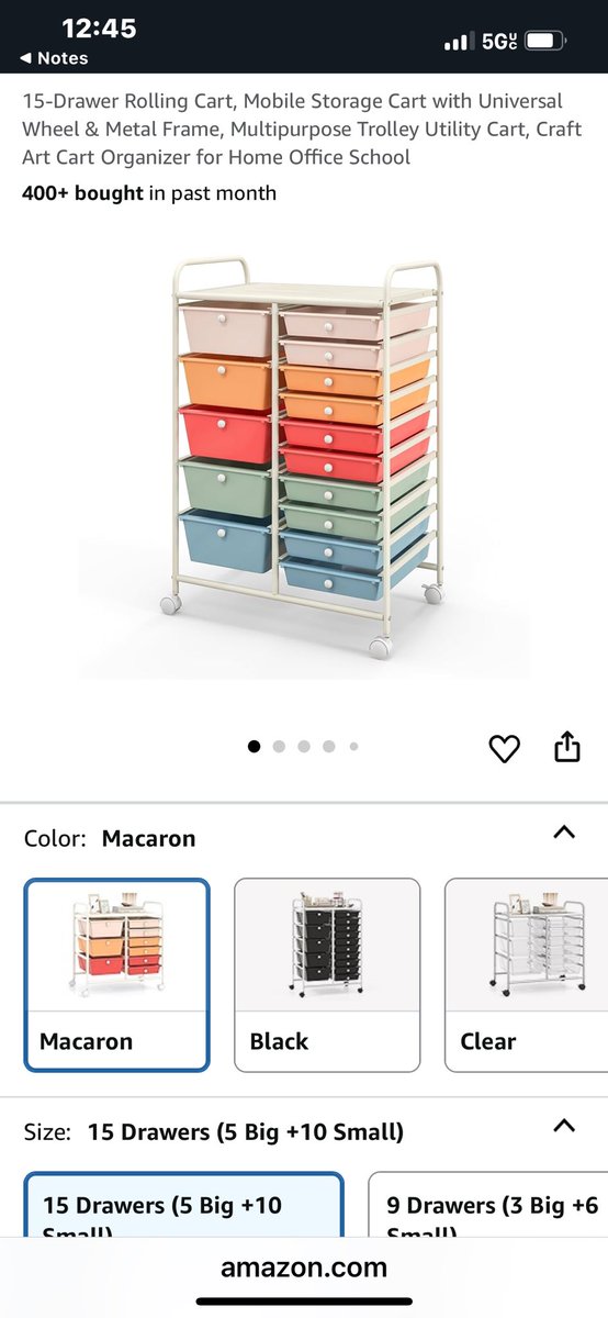 Happy Saturday! This is my big ticket item on my #clearthelist2025 ! I have gift cards to help break the cost up as well! The custodians accidentally threw away my other one while I was absent! This will help to keep my organized with my 3rd graders! 

amzn.to/2uCIpHe