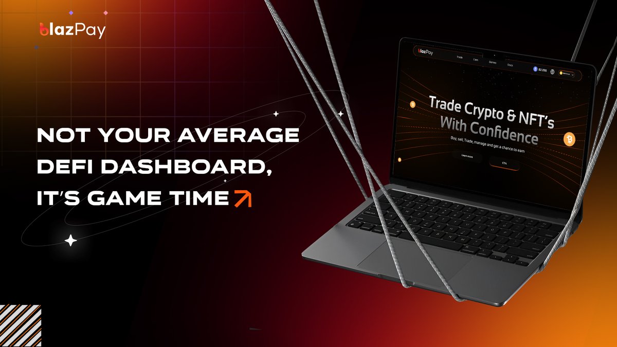 blazpaylabs's tweet image. This dashboard doesn’t just sit there -it plays back.
From AI-powered swaps to seamless bridging, it’s all-in-one-tab DeFi.
✨ No toggling.
✨ No complexity.
✨ Just smooth, gamified crypto moves.
So tell us👇
How many swaps did you pull this week?
What’s your go-to token?…
