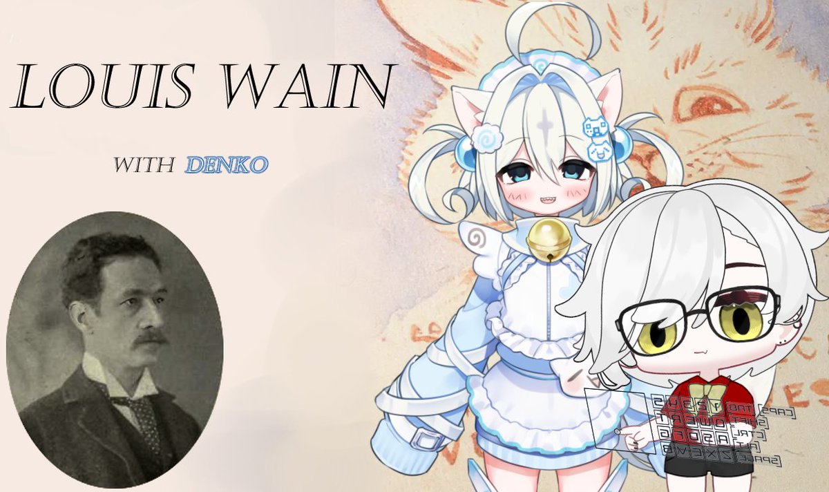JUNCANDIDUM's tweet image. Exploring, discussing, and appreciating LOUIS WAIN with @DENKOYUNYUN SOON - at 10:30 AM PDT!
