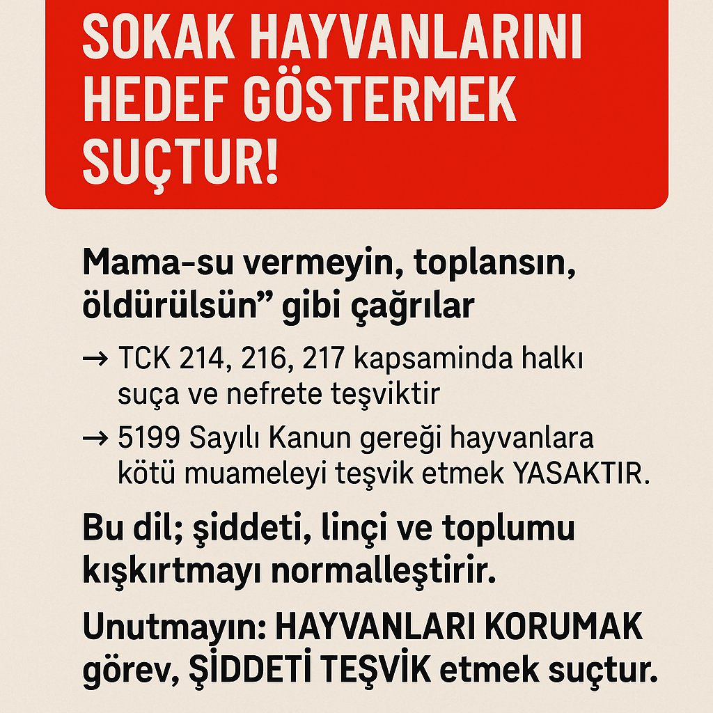 ummuhancelikel's tweet photo. 🟥 UNVANLARINIZ SİZE SUÇ İŞLEME HAKKI VERMEZ! https://t.co/8NrVcqYWM1