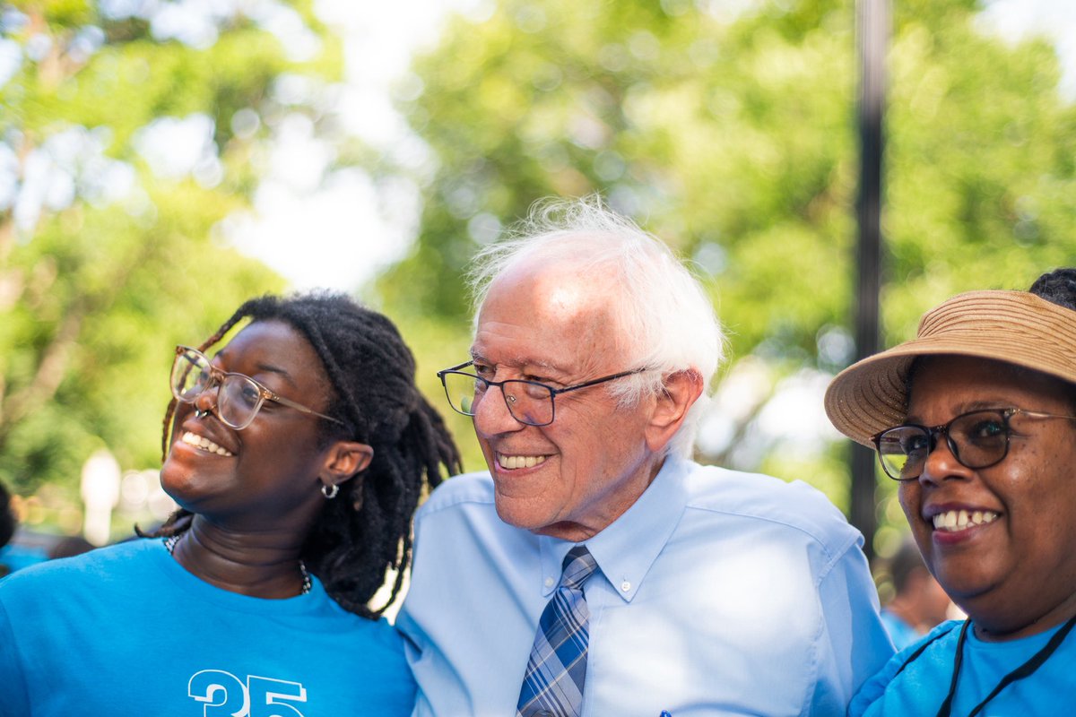 SenSanders's tweet image. The Americans with Disabilities Act — passed 35 years ago — was not a gift. It was the result of a powerful movement led by people who demanded to be seen, heard and treated with dignity.

The fight for equality is far from over. In fact, it is more urgent now than ever.