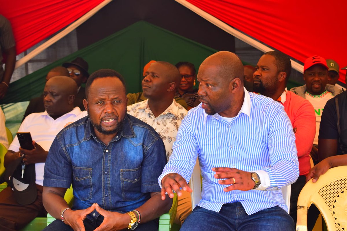 Honcalebamisi's tweet image. Attended the Homecoming Prayer Meeting for Bernard Aliangana, popularly known as Becool, in Motosiet Ward, Cherangany Constituency.

This gathering followed a recent incident where he was assaulted by hired goons during an opposition rally in Chwele, Bungoma County. I strongly…