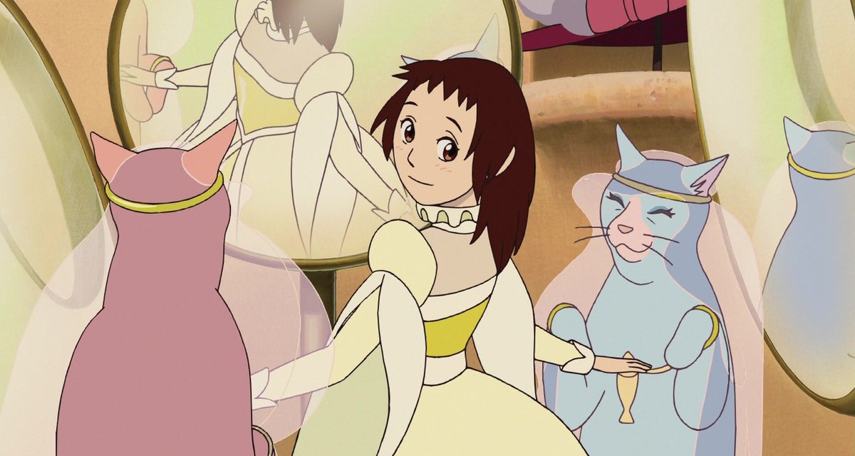 gen_ghibli's tweet image. &apos;Haru en el Reino de los Gatos&apos;
(Hiroyuki Morita, 2002)