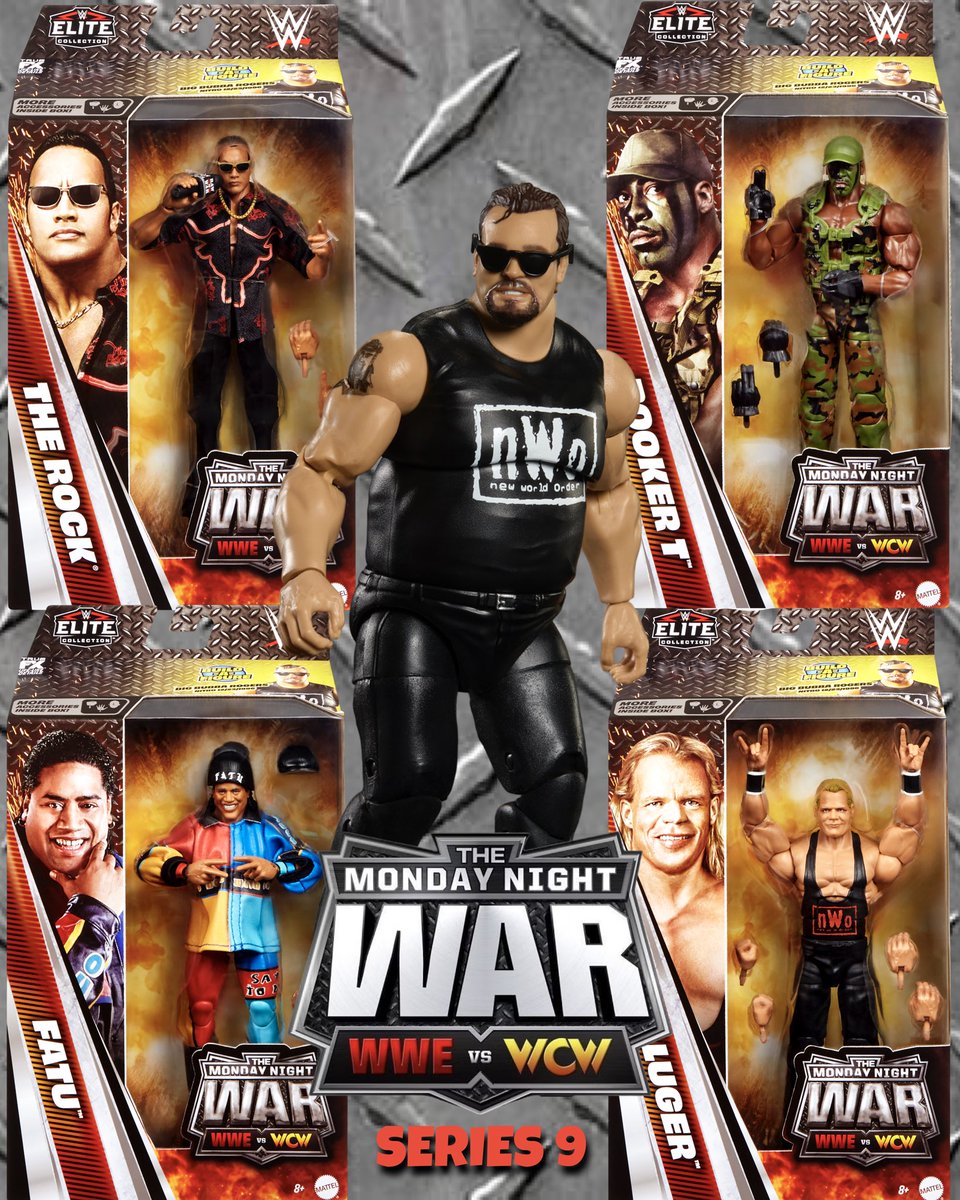 figvault's tweet image. Monday Night War Series 9!
