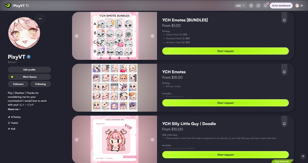 Pixy_VT's tweet image. (⸝⸝ᵕᴗᵕ⸝⸝)♡🍓 guess what~
i finally updated my vgen and added new emote bundles~ ✨٩(^ᗜ^ )و ´-
if you want some cute emotes for your stream or server, I gotchu🎨
peek here → vgen.co/PixyVT