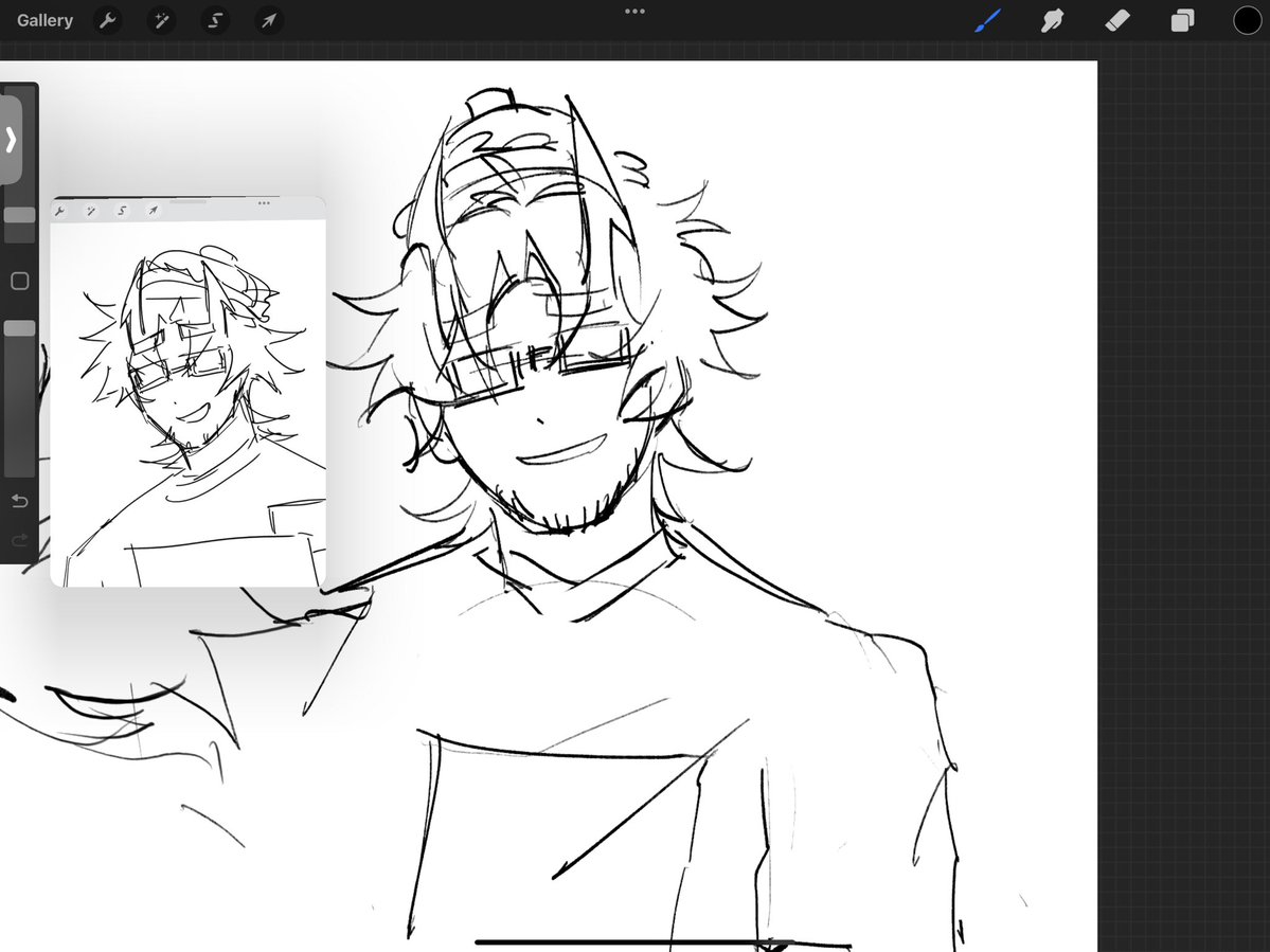 Paddle_Leaf's tweet image. me and @mxchiiu__ are trying to. Draw in each others styles it’s not working this is so bad