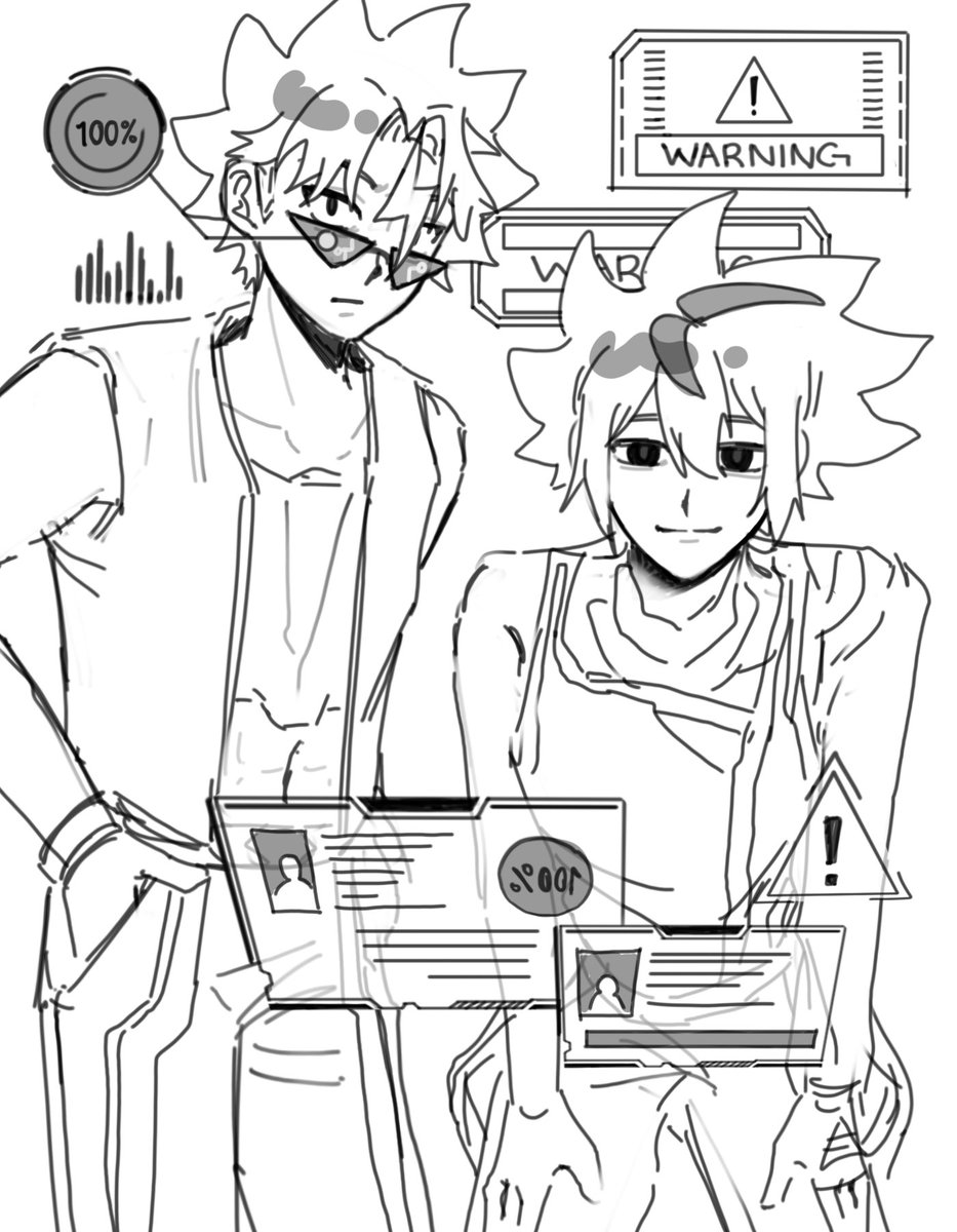 bey0070's tweet image. 미래님 싸펑AU 3차 창작했슨