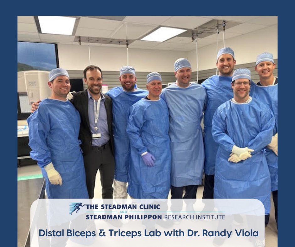 Dr. Randall Viola led SPRI fellows through advanced techniques in upper extremity tendon repair, combining evidence-based insights with hands-on training in surgical fixation and functional restoration.
#SportsMedicine #DistalBiceps #TricepsRepair #SPRI #TheSteadmanClinic