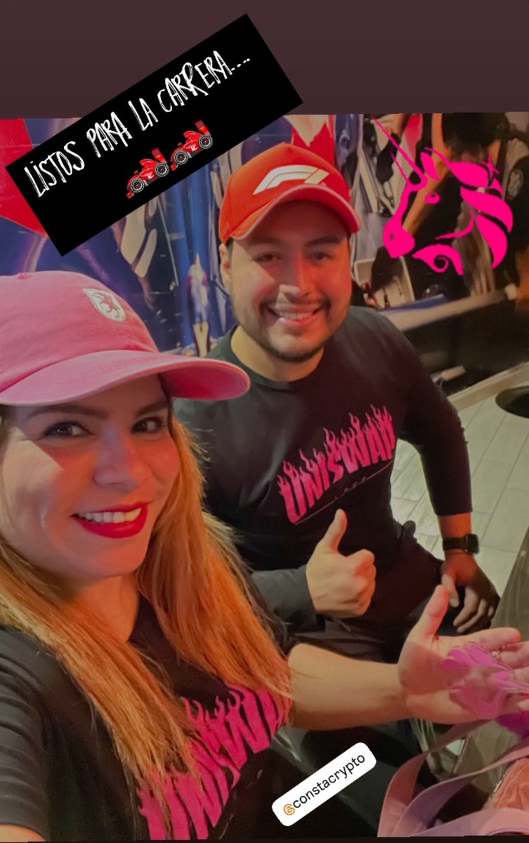 signnitt's tweet image. Listos para la carrera @constacrypto @Uniswap @UniswapFND gracias por la invitación @anthonysurfermx 🥳😃😃
