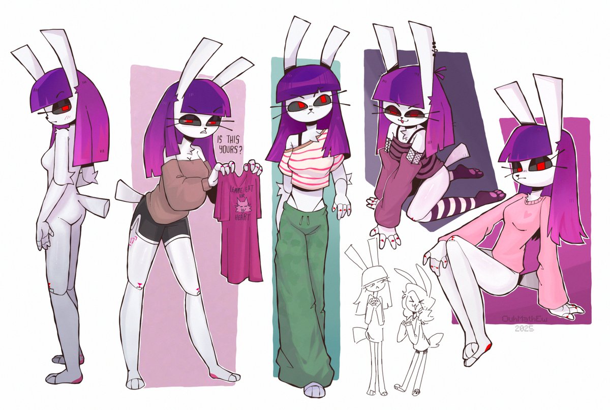 OuhMathEw's tweet image. Art trade with @JTabbed 

Emi is so prettywowie