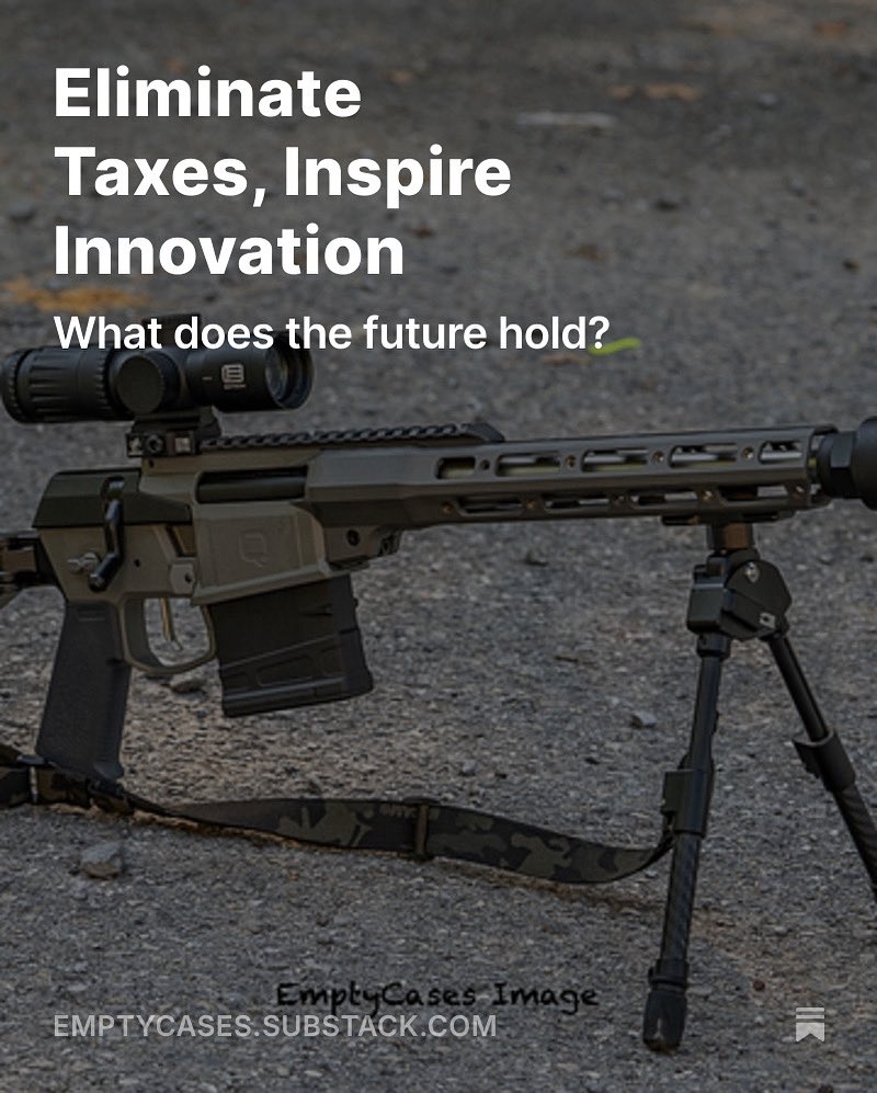 EmptyCasesRM's tweet image. Are we on the brink of new rifle, suppressor, and cartridge innovation? Read the latest in the EmptyCases Substack.