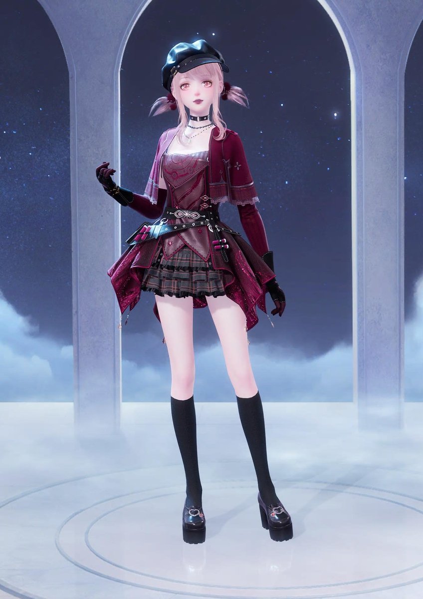 sseraphiml's tweet image. I was bored so I did my own version of the fireworks outfit