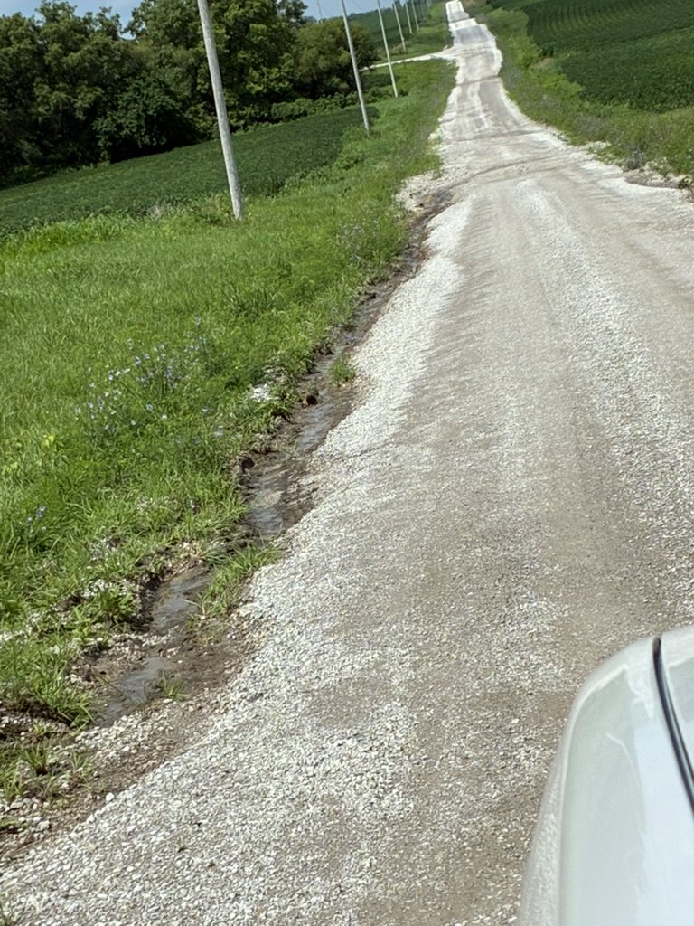_TheMizzouTiger's tweet image. Roads are gettin tired of the rain. I’m about there too. Another piss pounder last night. 2015 vibes. Rained all summer. 2-8 inches per week all summer.