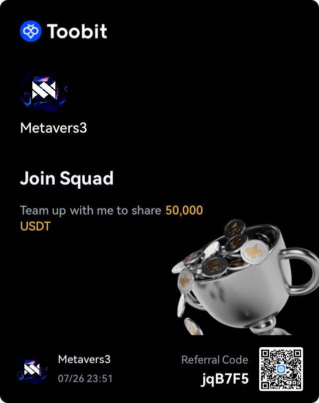 Wanna share $50k in USDT? 

Join our squad <a href="/Toobit_official/">Toobit</a> and let’s start this competition! 💪