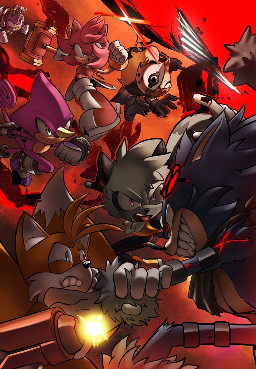 ExecutionSonic's tweet image. We will soon be releasing a colored version of Book 1. Coming soon.