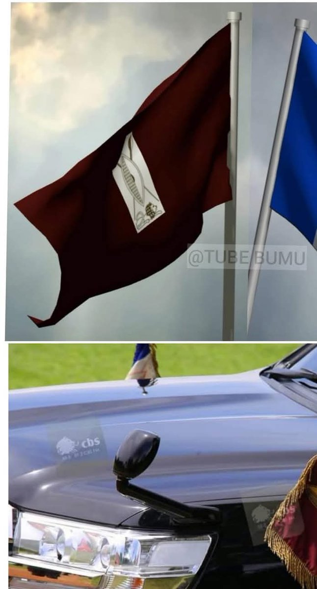 Flag 🚩 eno bwojilaba manya KABAKA Waali. Era bwayabulira ekifo ekyo nayo ewanulwayo mubwangu ddala.