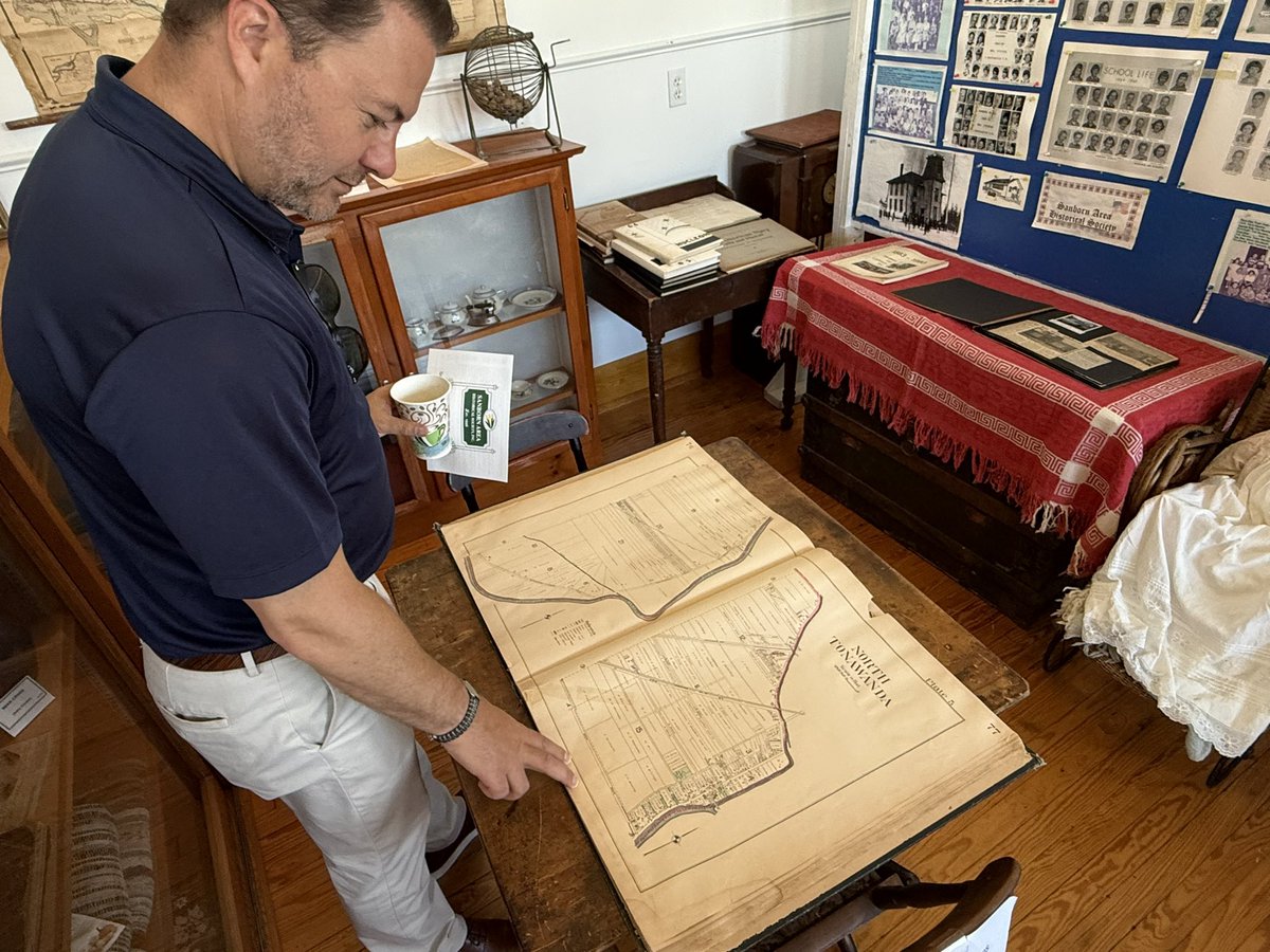SenatorOrtt's tweet image. Great to join the Sanborn Historical Society again this year at the Opening Ceremonies of its Farm Festival and the Grand Reopening of the historic school house, which has been moved to the historical society’s premises for those who wish to take a step back into history!