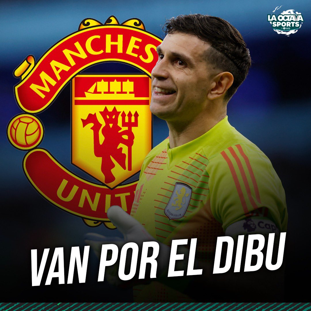 laoctavasports's tweet image. POR EL MEJOR PORTERO DEL MUNDO 🫰🏽
El Manchester United habría comenzado negociaciones con el Aston Villa por el Dibu Martínez ✅
#TeDaMásEmociones