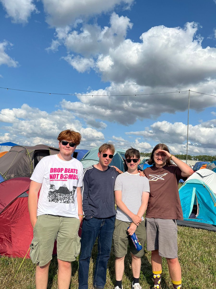 Truck - we made it! 7pm This Feeling stage, see you there x